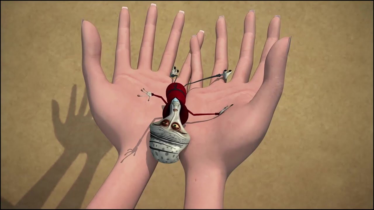 Ginormica grabs Coverton [from Monsters vs Aliens (TV Series)] - YouTube