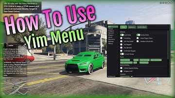 How To Use Yim V2 Menu For GTA 5 Enhanced (NO FSL)