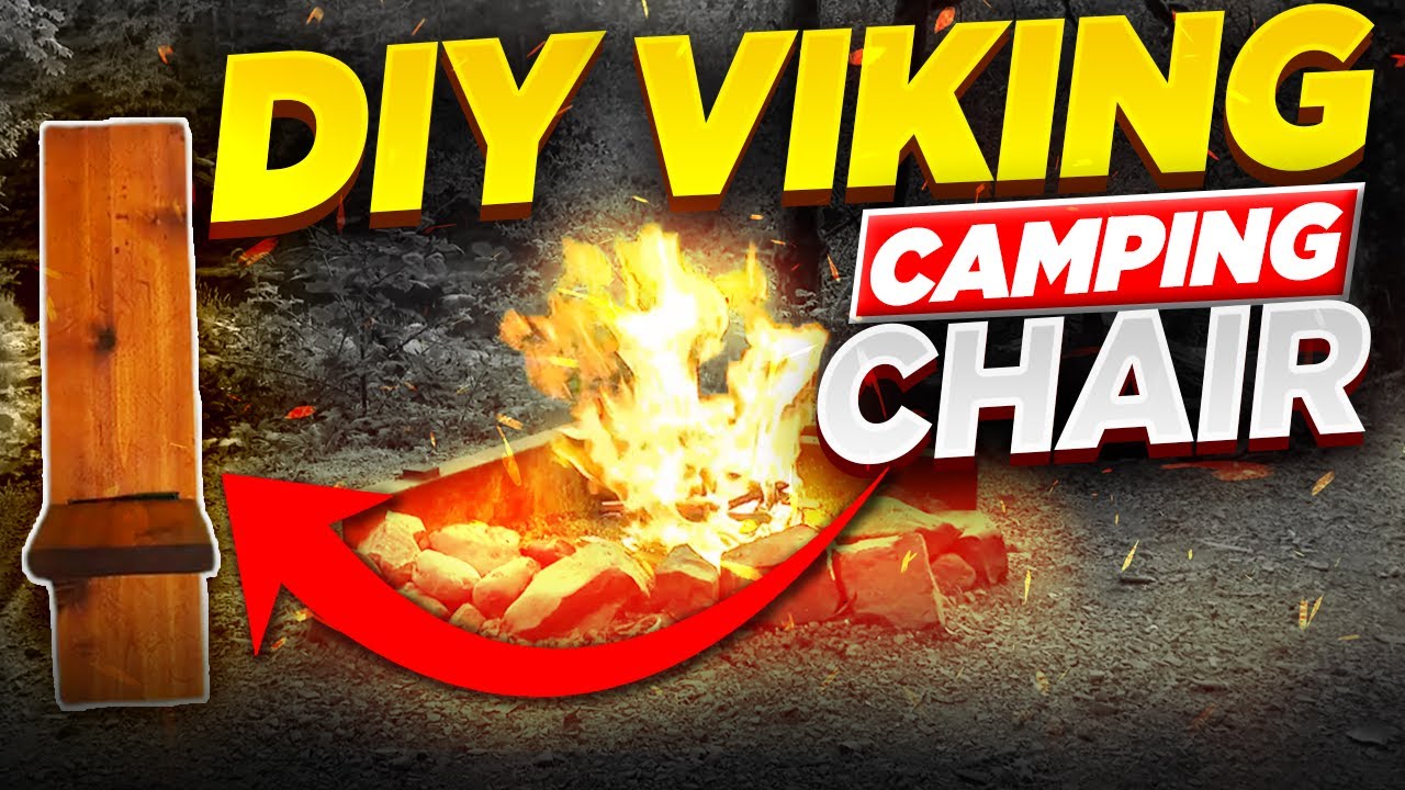 DIY Viking Camping Chair YouTube