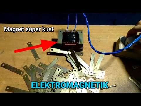 Membuat Magnet Super Kuat! - elektromagnetik