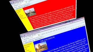 HTML Project on the topic - "Wonders of the the world" screenshot 4