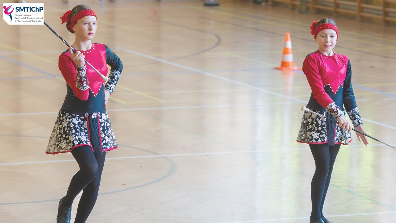 DUO/TRIO BATON JUNIORKI - MAŻORETKI AURUM GOK GORZYCE - SMTiChP / Pustków 2024 | PL - PO177