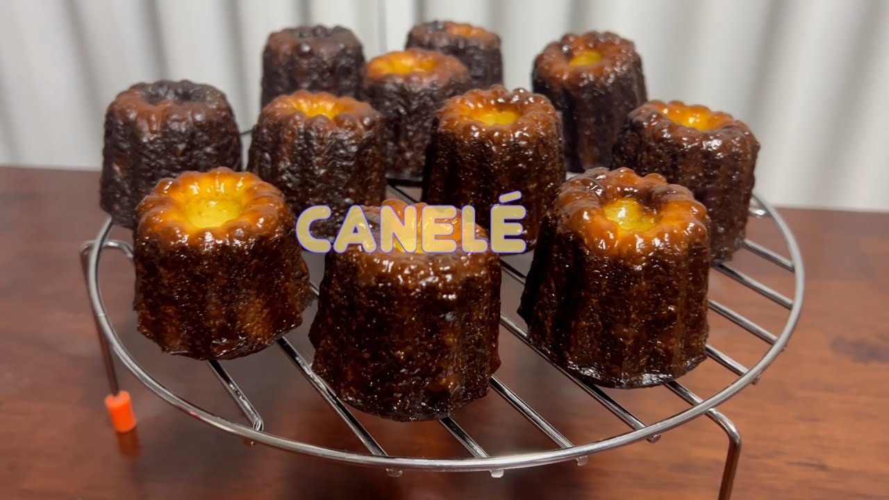 가정에서 동틀/밀랍으로 정말 맛있는 까눌레 만들기!!😋