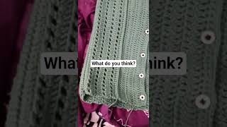 Winter Cardi Designed by @BAGODAYCROCHET @kiwiscrochetcorner