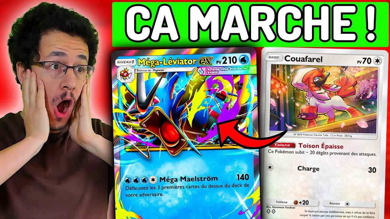 ENFIN DECK MEGA LEVIATOR EX VIABLE ! - Deck Pokemon Pocket