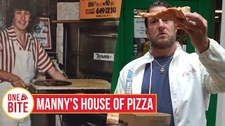 Barstool Pizza Review - Manny's House of Pizza (Nashville, TN) Bonus Lasagna Review