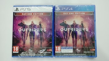 OUTRIDERS PS4 Unboxing and Gameplay