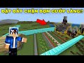 Mình Đặt Bãy Chặn Bằng Nước | Chống Lại Kẻ Cướp Làng Bắn Xa | TRONG MINECRAFT PE !!