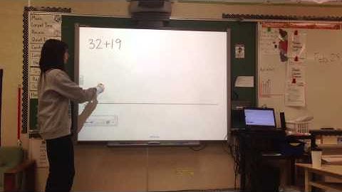 Empty Number Line Adding