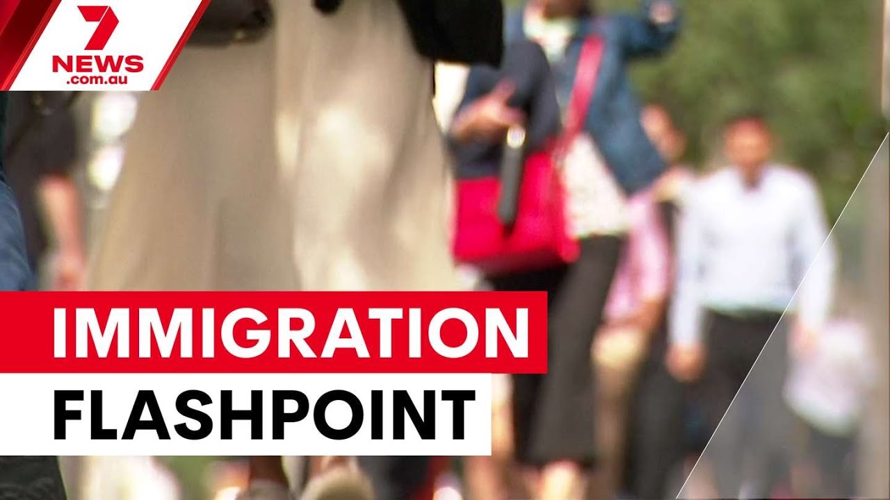 Foreign students spark immigration debate in Australia | 7NEWS