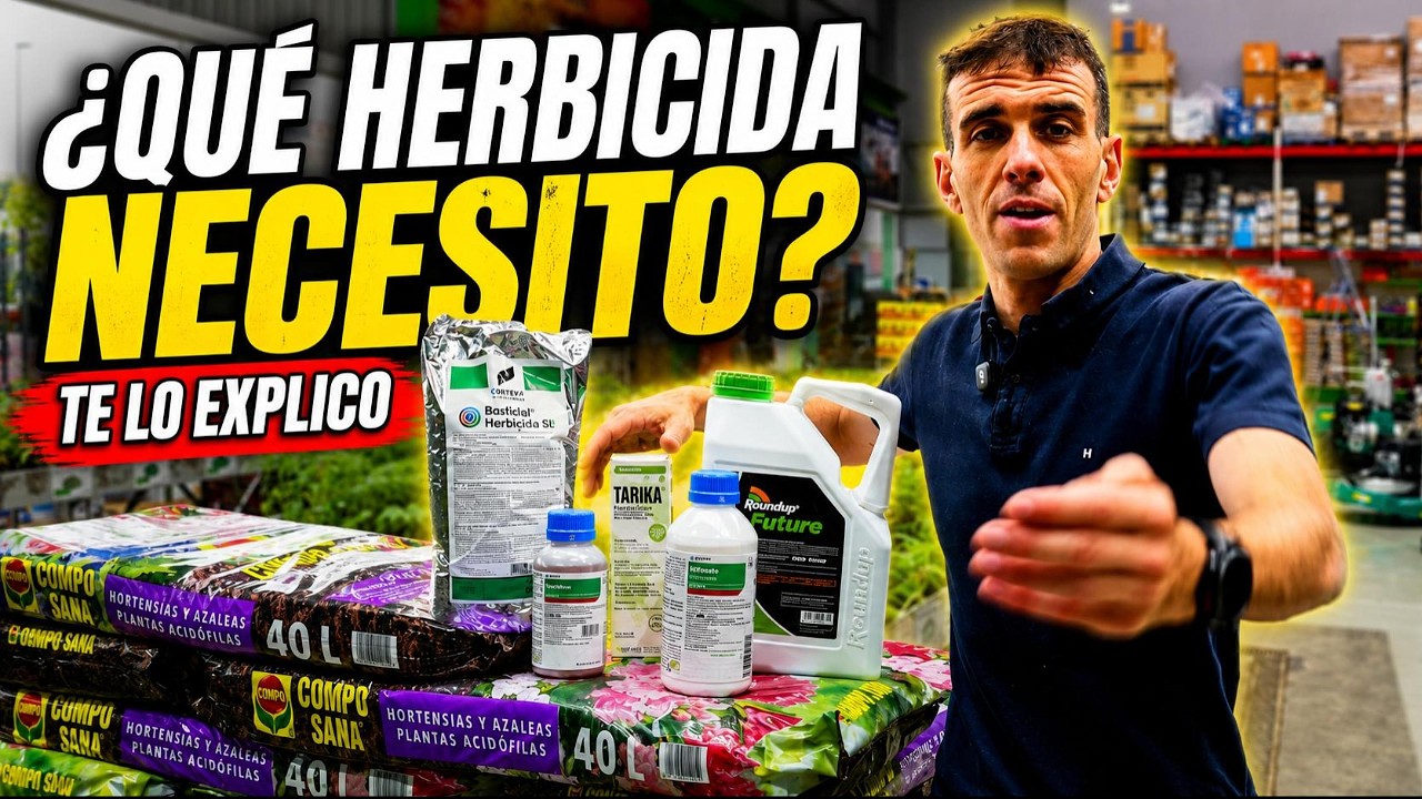 Herbicidas: cuándo usarlos y cuál elegir según la mala hierba