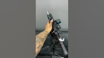 Custom Micro AR15 5.56 5” Inch Barrel Micro AR Pistol  #guns #gunshorts #microarpistol