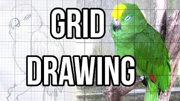 Grid Drawing Tutorial || How to Make a Grid in GIMP