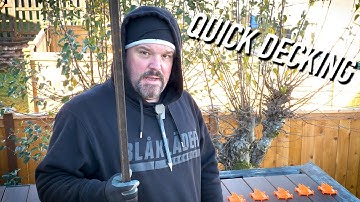 Build Update: Laying The Big Deck || Dr Decks