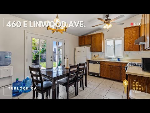 460 E Linwood Ave, Turlock, CA home video tour