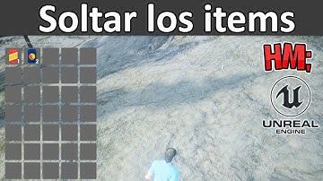 🎓 Tutorial Unreal Engine 4 Español Videojuego Survival | #11 Inventario - Soltar los Items