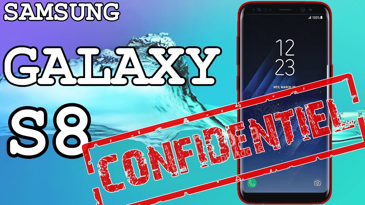 LE GALAXY S8 DE SAMSUNG A ÉTÉ DÉVOILÉ ! FR