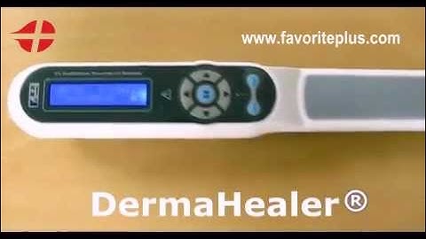DermaHealer UV-B Phototherapy Lamp for Psoriasis, Vitiligo, Eczema