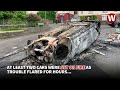 Clean up underway after riot in Cardiff suburb of Ely on Tuesday night