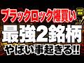 【今すぐ見ろ!!】5月22日にブラックロックが密かに爆買いした最強の2銘柄