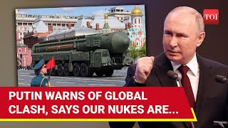 'Nuclear Weapons Ready For...': Putin's Big Global Clash Warning On Russia's Victory Day