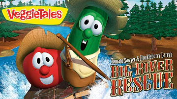 VeggieTales | Huckleberry Larry's Big River Rescue  | A Lesson in Helping Others