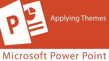 Powerpoint : Applying Themes in Power Point Presentation