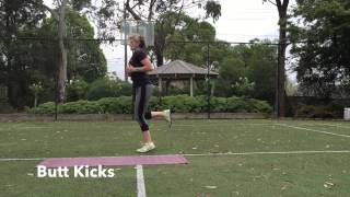 How To Do Butt Kicks (Bodyweight Exercise) - Hillworks Online Coaching