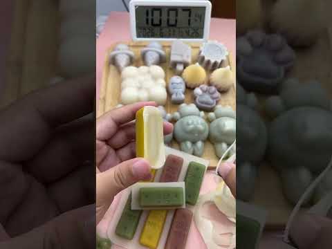 Relaxing ASMR Soap Cutting Compilation#chewingsounds #justsoaps #sodalicious