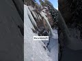 Got to climb this sweet pillar “The Gargoyle” in Vail this weekend