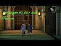 Investigate the door with Rowan Harry Potter Hogwarts 