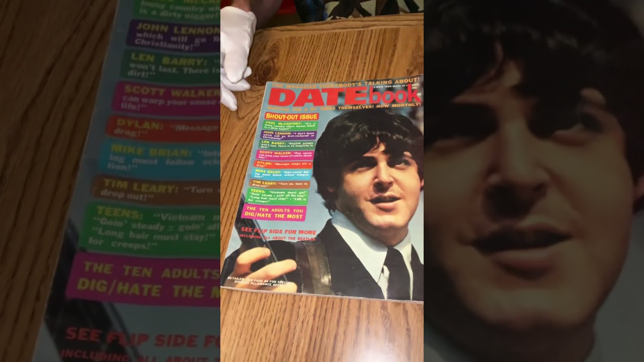 Журналы The Beatles USA за сентябрь и октябрь 1966 года с противоречивым заявлением Джона Леннона