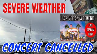 Saturday NIGHT High WIN weather Chasing in LAS VEGAS - Roof top Observations and Hookers