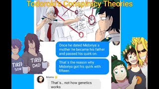 Todoroki´s Conspiracy Theories - BNHA Group Chat (texting story)