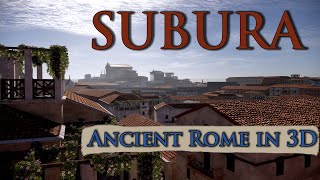 Subura in Ancient Rome - 3D reconstuction