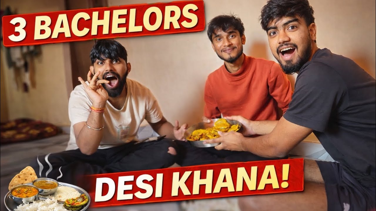Bachelors vs Desi Indian Khana | मज़ेदार Cooking Video | 