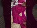 Fox Georgette blouse | heavy Stitching | Partywear Work back Open Style #reels #vlogs