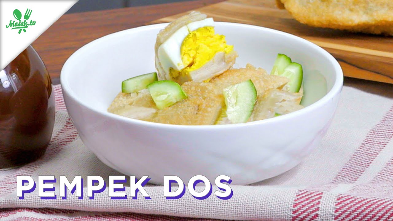 RESEP PEMPEK DOS TANPA IKAN ENAK & LEMBUT