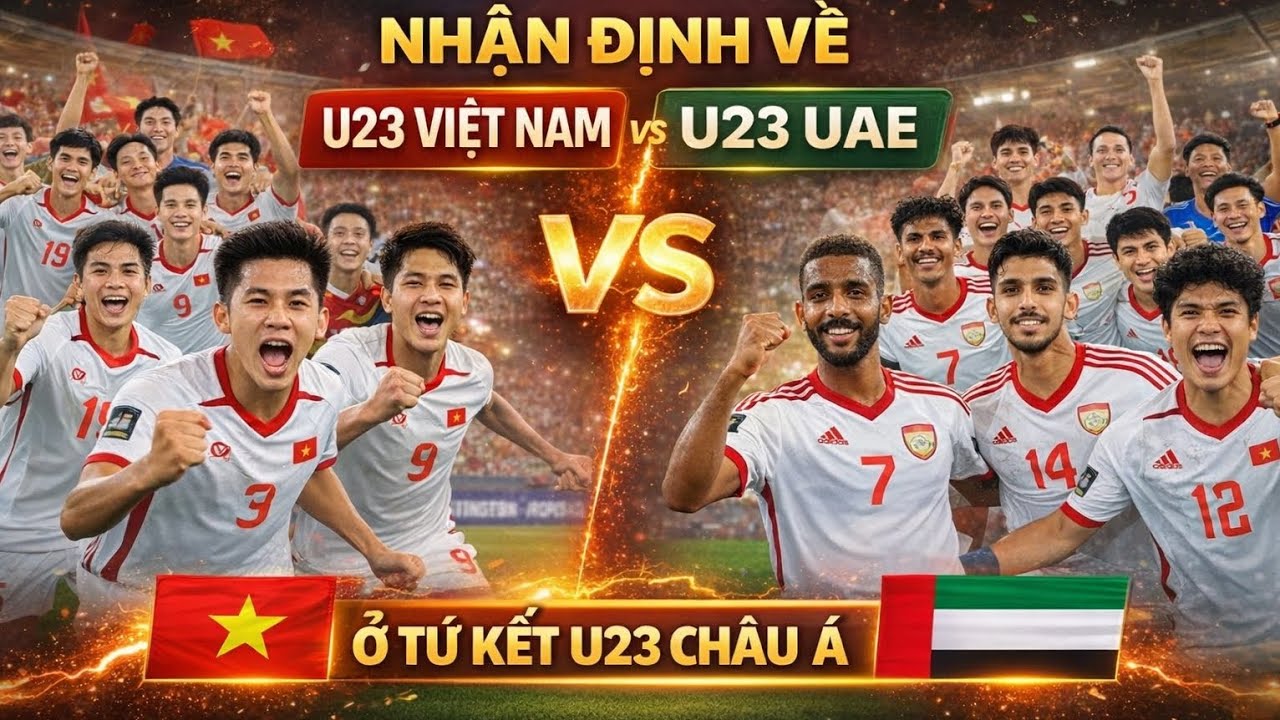 Nóng🔥 lịch sử đối đầu chúng ta chưa bao giờ thắng u23 UAE trong quá khứ