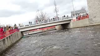 Raisin River Race 2025 shoot dam !