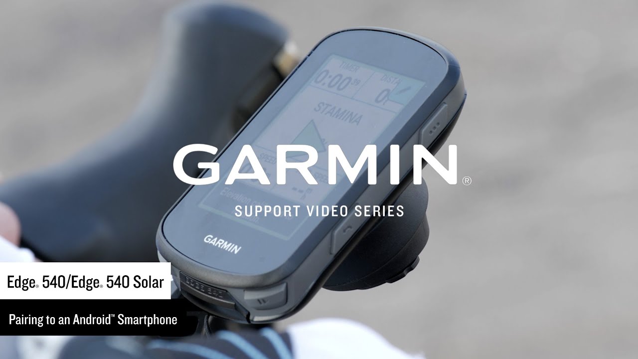 Garmin Compteur GPS EDGE 540 Solar