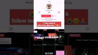 Tiktok Udh Sepi Harus Bantu Like U0026 Follow Di Tiktok Dia 