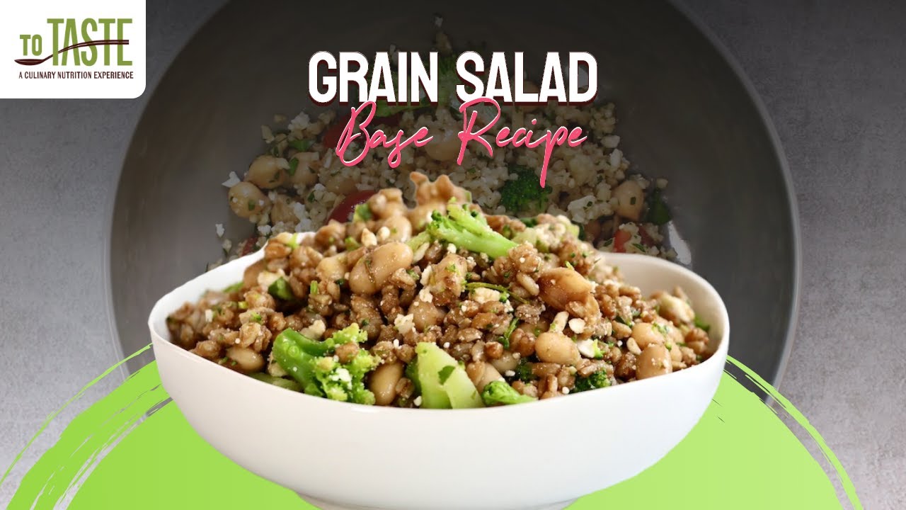 The Ultimate Grain Salad Bowl for All-Day Energy