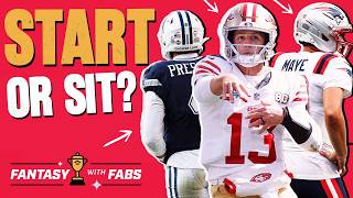 Week 2 Fantasy Football Start ’Em, Sit ’Em
