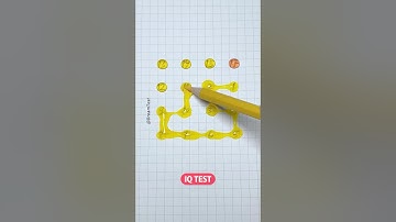 Draw a path in the order of the numbers. #line #games #colors