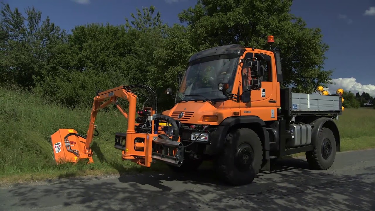 Fiedler FFA 500  Reach Mower for Unimog