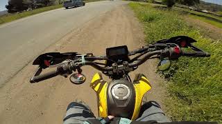 Riding my Motorcycle during the Apocalypse Solar Eclipse 2024