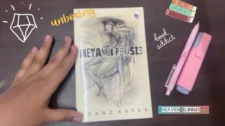 Unboxing of the metamorphosis by Franz Kafka 🫀🌷#metamorphosis #bookstagram #novel
