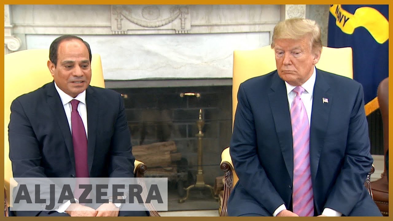 🇺🇸 🇪🇬 ترامب يشيد بالسيسي بينما يجدد منتقدوه قلقهم بشأن حقوق الإنسان | الجزيرة الإنجليزية