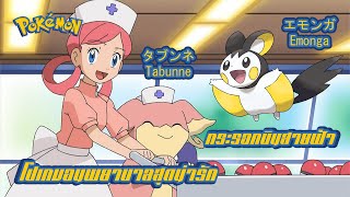Pokemon Profile : Tabunne (Audino) | Emonga (Emolga) โปเกมอนพยาบาลสุดน่ารัก + กระรอกบินสายสายฟ้า.